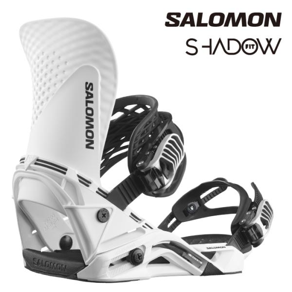 SALOMON HOLOGRAM WHITE ビンディング M SALOMON（サロモン） 日本正規品 スノーボード ビンディング SALOMON