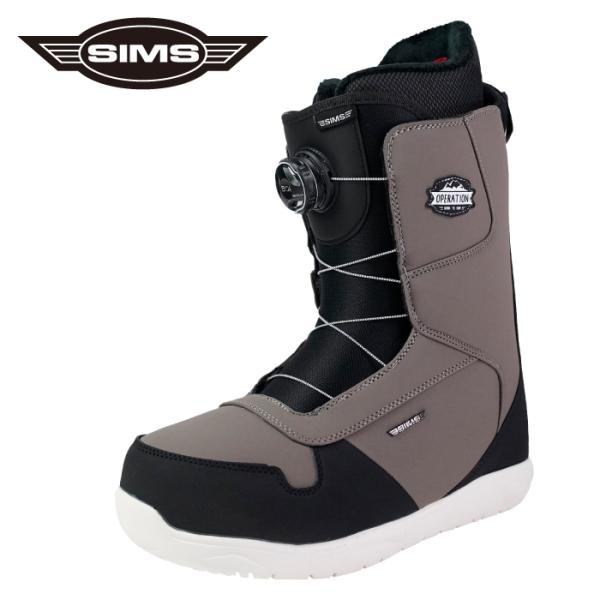 3日間のみ使用!!シムス SIMS OPERATION Tan 27.0㎝ SIMS 日本正規品 スノーボード ブーツ シムス SIMS OPERATION Tan