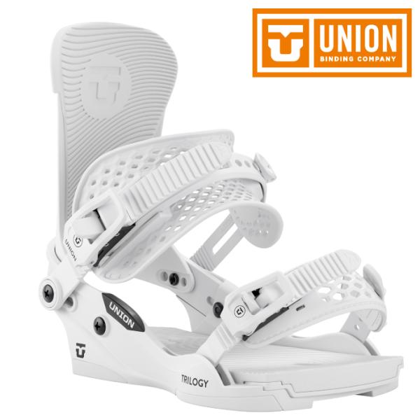 日本正規品 スノーボード ビンディング ユニオン UNION TRILOGY CLASSIC White トリロジー クラシック バインディング レディース 25-26