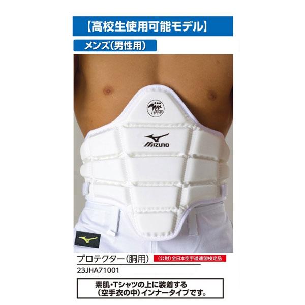 大人用MIZUNOミズノ空手道4点セットプロテクター