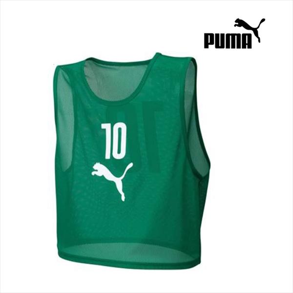 新品　PUMA ビブス　グリーン 10枚セット PUMA（プーマ） お取り寄せ ビブスセット 10枚組 パワーグリーン