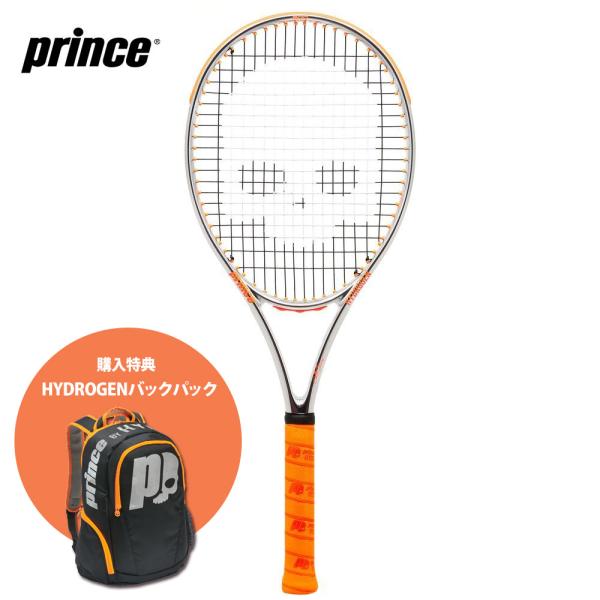 プリンス Prince 硬式テニスラケット CHROME 100 300g  Prince×HYDROGENコラボ ハイドロゲン 7T52X フレームのみ『即日出荷』「フェイスカバープレゼント」