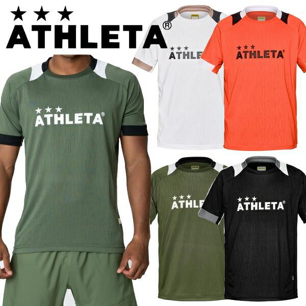 【連休セール】アスレタ　サッカー　フットサル　ウェア　M ATHLETA（アスレタ） プラシャツ 半袖 上 フットサル サッカー ウェア
