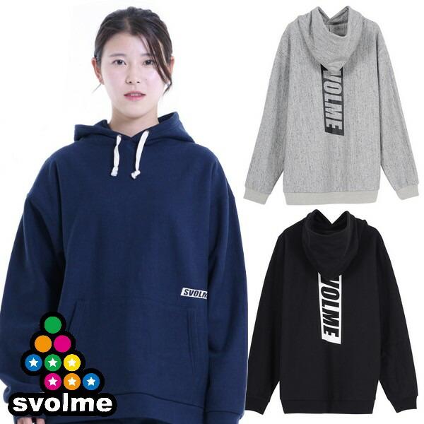 SVOLME（スボルメ） スウェット パーカー 厚手 フーディー 上 