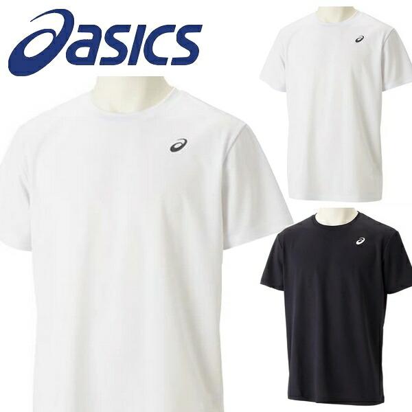 ASICS（アシックス） Tシャツ 半袖 上 ドライワンポイント スポーツ