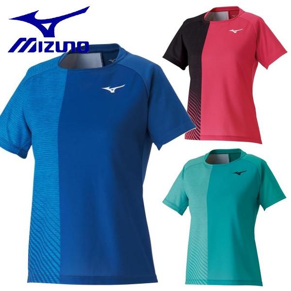 ソフトテニス ミズノ ユニフォーム L ウィメンズ MIZUNO（ミズノ） レディース 半袖 ゲームシャツ ユニホーム テニス