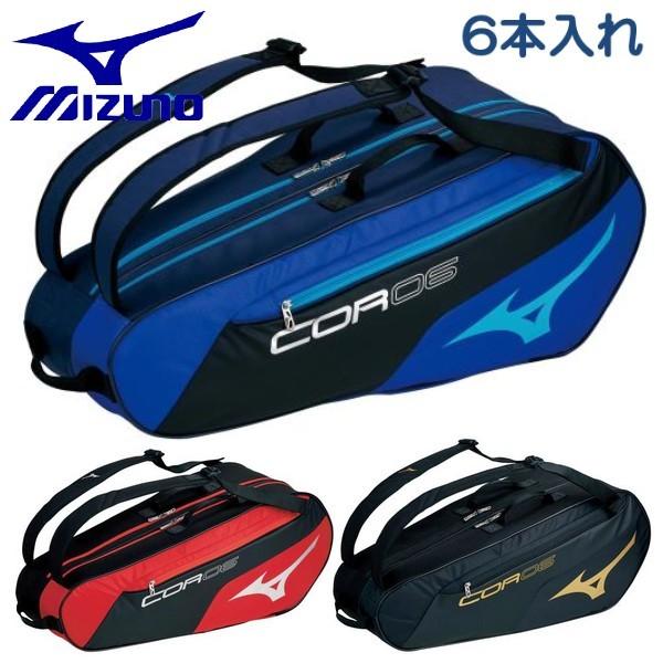 MIZUNO ミズノ ラケットバッグ 6本入れ ラケットケース テニス MIZUNO ミズノ ラケットバッグ 6本入れ ラケットケース テニス
