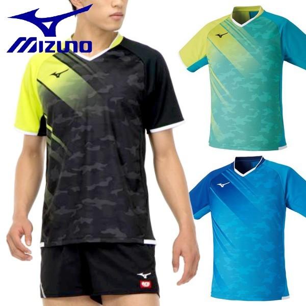 ミズノ MIZUNO 卓球 ユニフォーム 半袖 上 ゲームシャツ ウェア :82JA2101:SportsHEART-スポーツハート 通販  