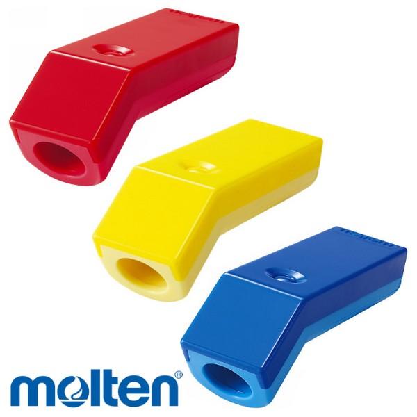 【molten-モルテン】　サッカー/フットサル/バレーボール/バスケットボール/ハンドボール/審判用品/レフリー用品/レフリーグッズ/ホイッスル/フエ/ふえ/笛/体育用品/ブザー●電子ホイッスル選べる3音色の電子ホイッスル。・ロープ（調節...