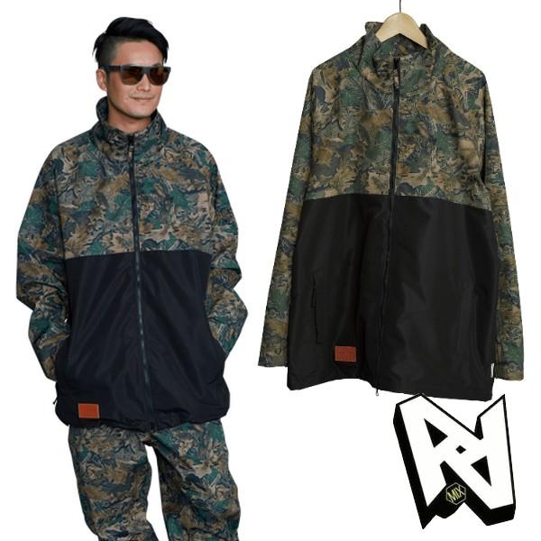 AA（ダブルエー） スノーボードウェア DIRT Jacket Camo/Black 21-22