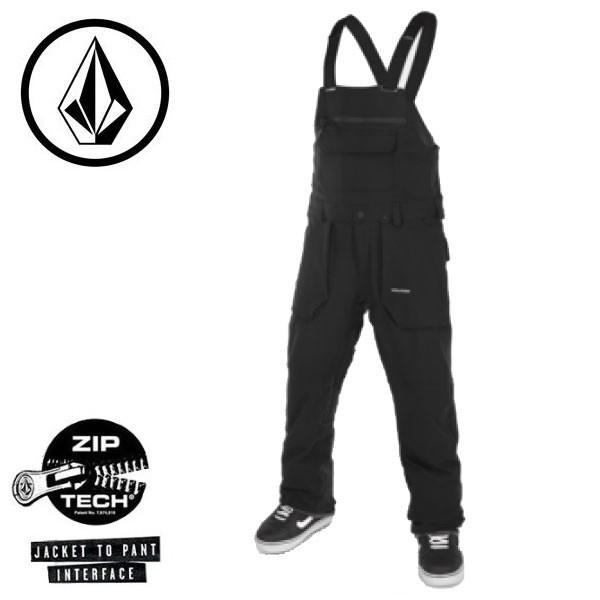 VOLCOM（ボルコム） スノーボードウェア ROAN BIB OVERALL Pants BLK