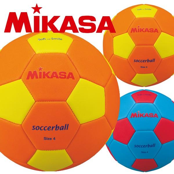 MIKASA（ミカサ） サッカーボール スポンジボール 4号球 スマイル