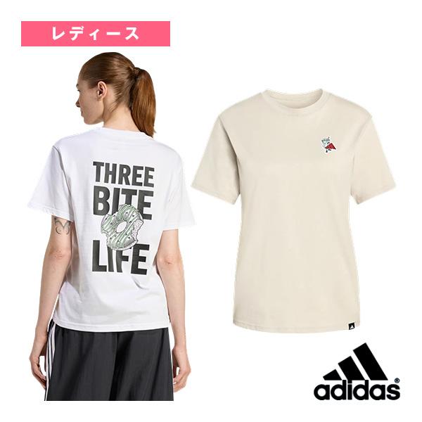 アディダス オールスポーツウェア『レディース』 FOOD グラフィック Tシャツ レディース QF264