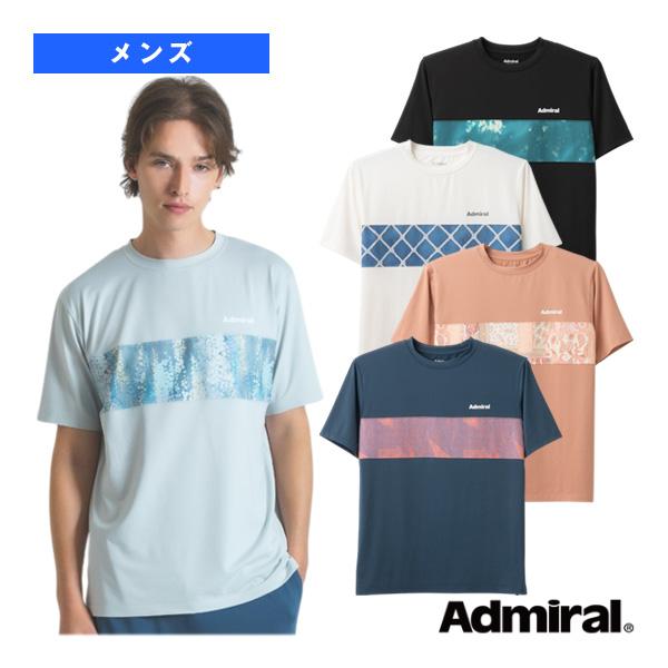 Admiral アドミラル　テニスウェア　フロントライングラフィック　Tシャツ Admiral（アドミラル） アドミラル『Admiral』 テニスウェア『メンズ