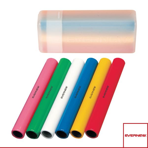 エバニュー 陸上設備・備品 リレーバトンアルミ製 6色組 EGA190「テニス・ソフトテニス・バドミントン・野球・ソフトボール・卓球・ランニング専門店」