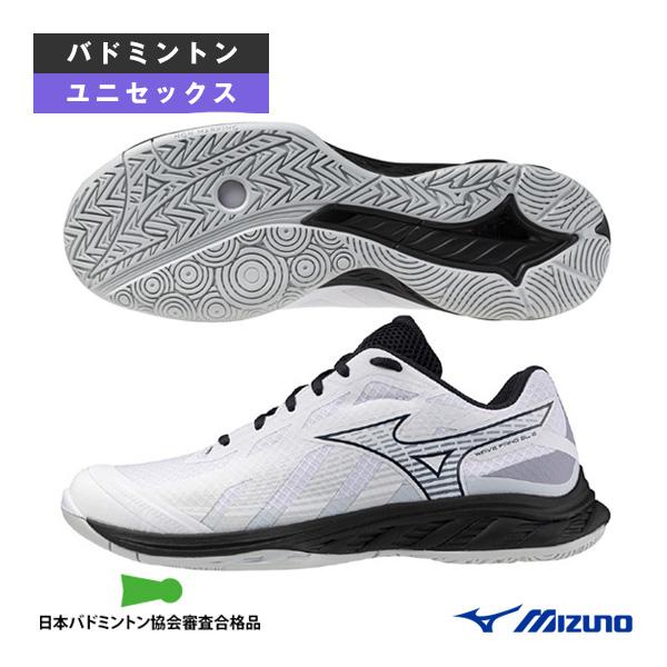 新品タグ付✳︎ミズノ バドミントン　シューズ ウエーブファング EL2 27 WAVE FANG ミズノ バドミントンシューズ ウエーブファングEL2 EL 2