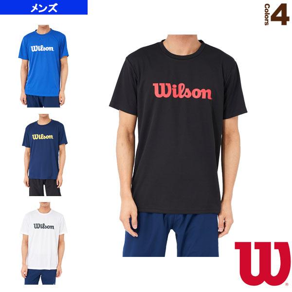 ウィルソン テニス・バドミントンウェア（メンズ/ユニ）  ビッグロゴドライTシャツ／メンズ（412-240）