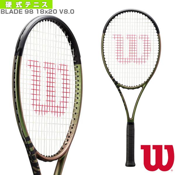 ウィルソン テニスラケット  BLADE 98 18x20 V8.0／ブレード 98 18x20 V8.0（WR078811）
