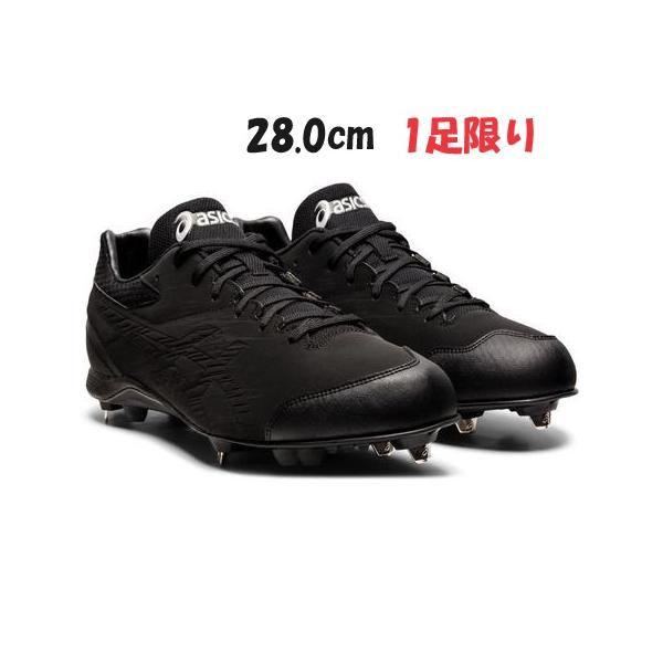 ASICS（アシックス） スパイク 28cm 野球 紐 埋め込み金具 スパイク