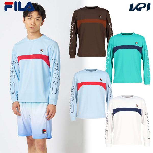 フィラ FILA テニスウェア メンズ   ロングスリーブシャツ CZ6FGM006 2026FW