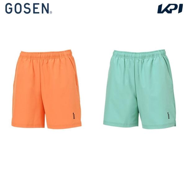 「ポスト投函便で送料無料」ゴーセン GOSEN テニスウェア レディース   ハーフパンツ PP2441-2025 2025SS