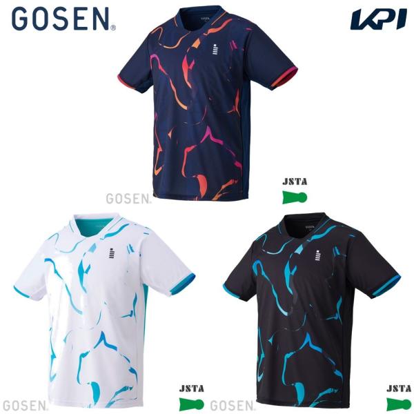 ゴーセン GOSEN テニスウェア ユニセックス   ユニ ゲームシャツ T2640 2026FW