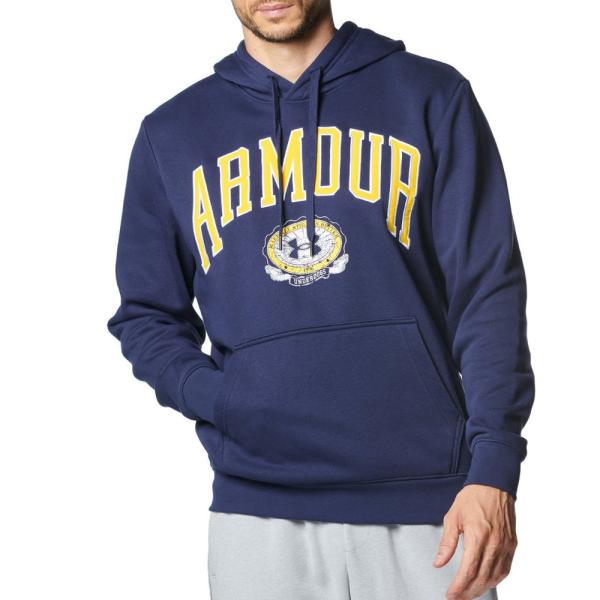 アンダーアーマー パーカー メンズ UAカレッジエイト フリース フーディー 1381332-410 UNDER ARMOUR（アンダーアーマー） パーカー メンズ UAカレッジエイト