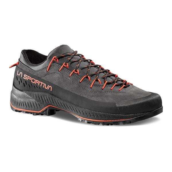 スポルティバ TX4 EVO トラバース 4 エヴォ アプローチシューズ メンズ カーボン/チェリートマト 37B900322 LA SPORTIVA（スポルティバ） TX4 EVO トラバース 4 エヴォ アプローチ