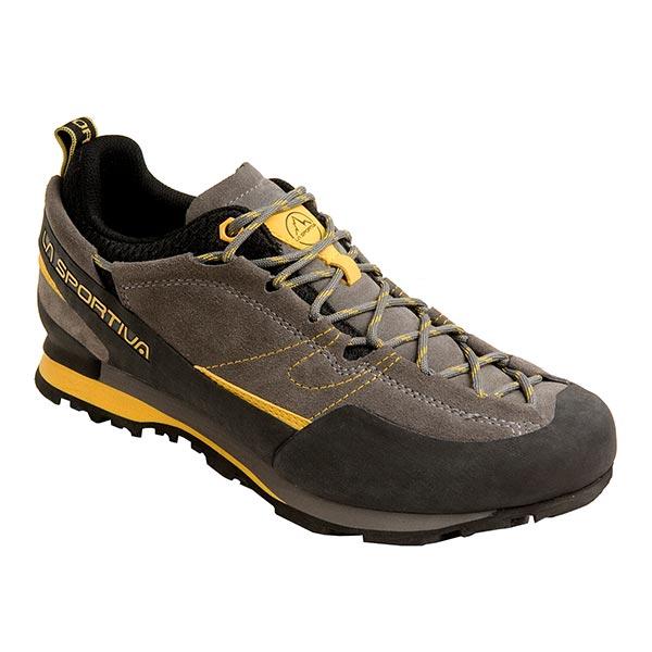 スポルティバ ボルダーX アプローチシューズ メンズ グレー/イエロー 838GY LA SPORTIVA（スポルティバ） ボルダーX アプローチシューズ メンズ