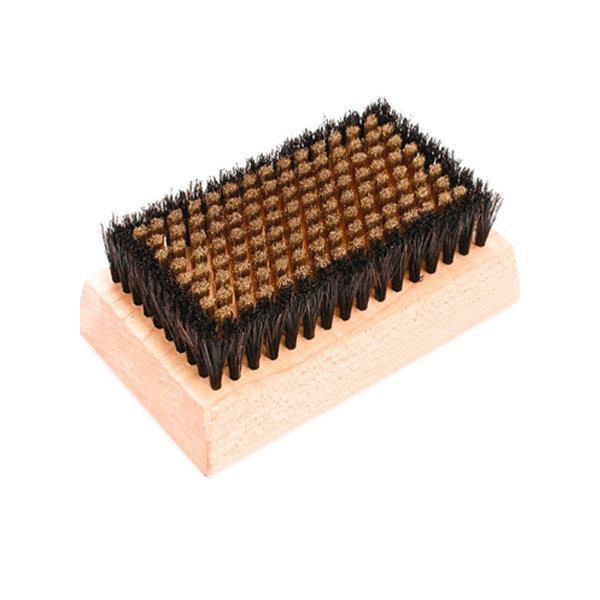 スキー アルペンスキー スノーボード チューンナップ用品 メンテナンス用品DOMINATOR ドミネーター ブラシ ブラス ホース コンビブラシブラス＆ ホースヘアーコンビクリーニング〜仕上げ用（静電気防止加工済）スティール＆ホースヘアーコ...