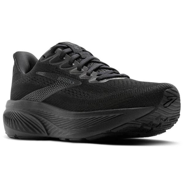 ブルックス ゴースト 17 ワイド ランニングシューズ レディース ブラック BRW4313-BLK