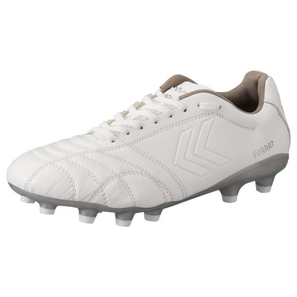 ヒュンメル　VORART ホワイト スパイクシューズ hummel（ヒュンメル） ヴォラート3 チーム スーパーワイド ホワイト