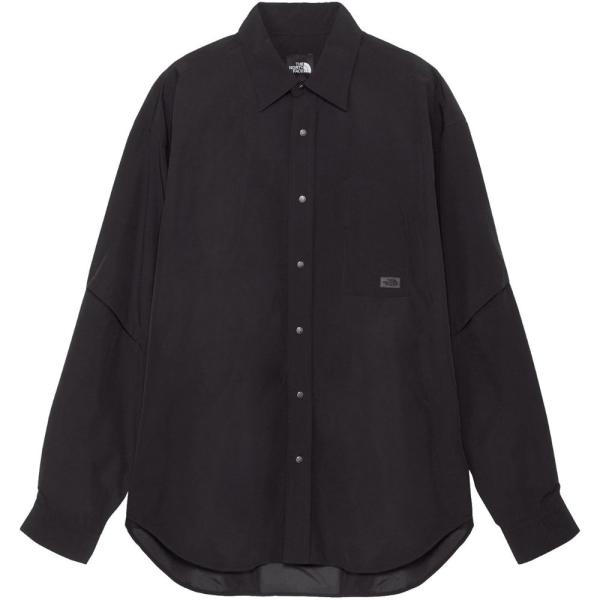 ノースフェイス ロングスリーブエンライドシャツ メンズ ブラック NR62461-K ザ・ノース・フェイス THE NORTH FACE（ザ ノースフェイス） ノースフェイス ロングスリーブ
