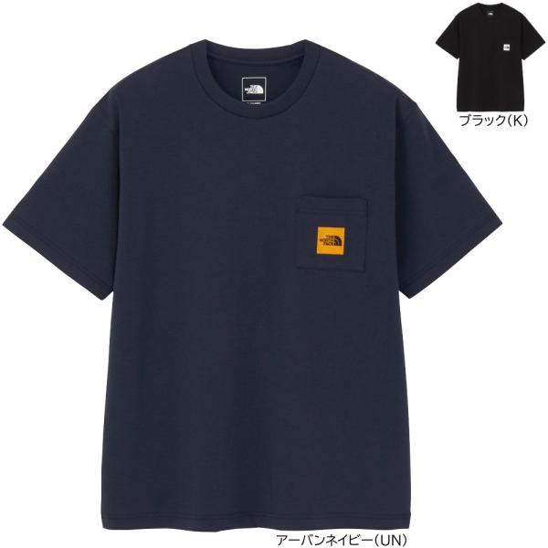ザ・ノース・フェイス Tシャツ 半袖 メンズ ショートスリーブスクエアロゴポケットティー NT82541