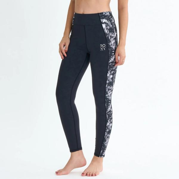ロキシー レギンス レディース 裏起毛 HAVE A GREAT DAY LEGGINGS VER2 RPT254521-BLK