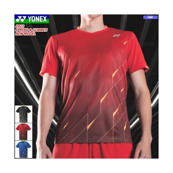 バドミントンウェア ゲームシャツ ユニセックス ヨネックス - スポーツ 