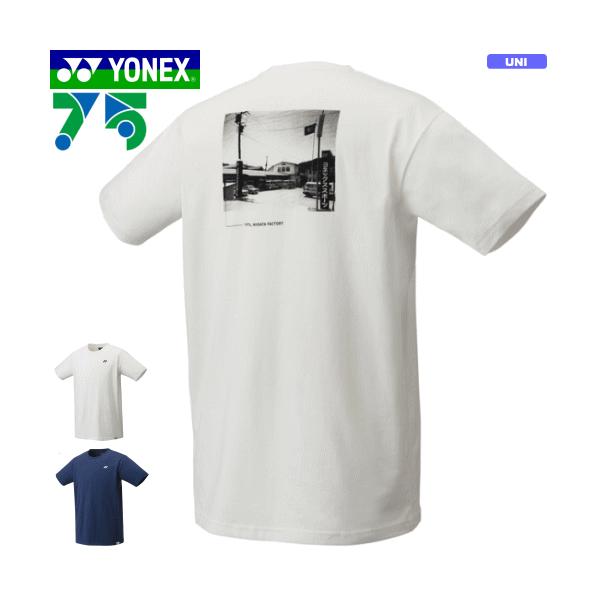 YONEX バドミントン 半袖シャツ サイズO YONEX 半袖 Tシャツ メンズ レディース ヨネックス バドミントン JAPAN
