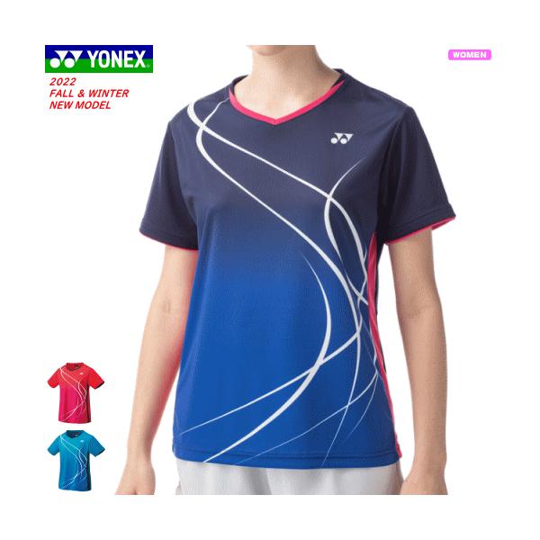 YONEX ヨネックス ゲームシャツ ウェア ユニホーム 半袖シャツ 20671 レディース 女性用 1枚までメール便OK