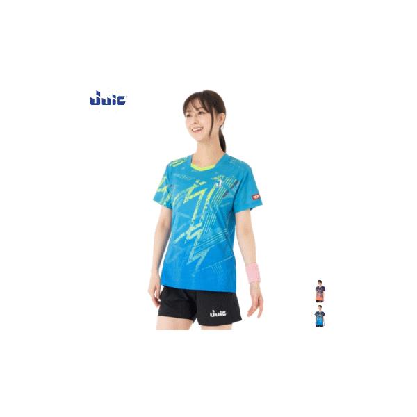 JUIC ジュイック 卓球 ユニフォーム ウェア シャツ ザップジップ JTTA公認 レディース 女性用 5656【１枚までメール便OK】