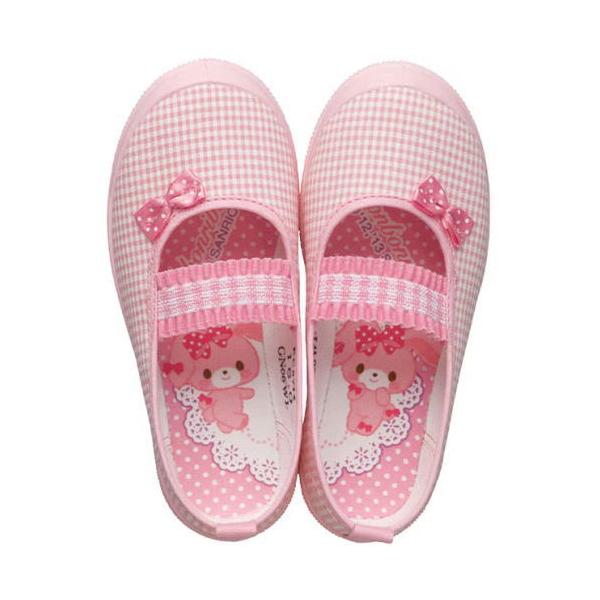 ASAHI アサヒシューズ 上履き 上靴 スクールシューズ ボンボンリボン 日本製 キッズ ジュニア 子供用  13.0cm〜21.0cm KD37141