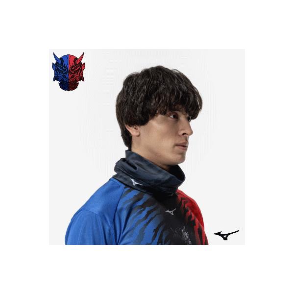 N-XTロゴをあしらったネックウォーマー。大胆なロゴ使いが目を引くデザイン。■サイズフリー（丈：21cm、幅31cm）■カラー82：ネイビー×ブルー86：ネイビー×レッド94：ブラック×セーフティイエロー■素材ポリエステル100％■原産国中...