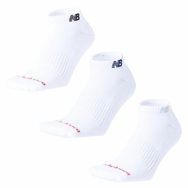 newbalance ニューバランス 3足組ソックス ショートレングス3Pソックス 靴下 ユニセックス 男女兼用 LAS55636 1個までメール便OK