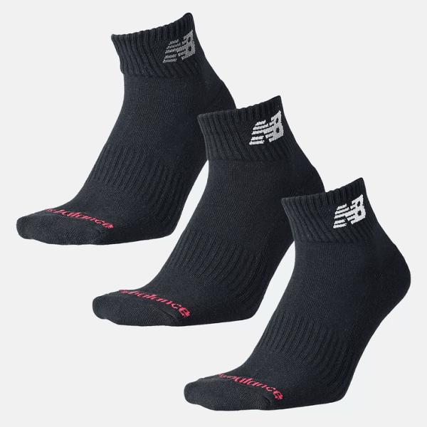 newbalance ニューバランス 3足組ソックス ミッドレングス3Pソックス 靴下 ユニセックス 男女兼用 LAS55637 1個までメール便OK