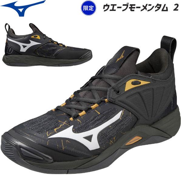即納】限定カラー ミズノ バレーボールシューズ ローカット ウエーブ
