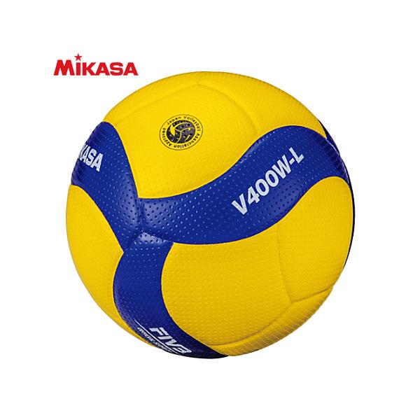 MIKASA - ミカサ バレーボール 軽量4号 検定球 小学生用 V400W-L spov_v400w-l