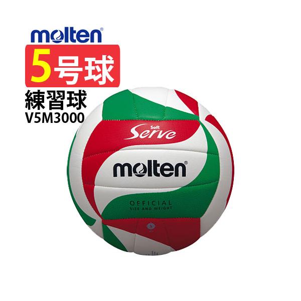 molten（モルテン） ソフトサーブバレーボール 5号球 体育 授業用