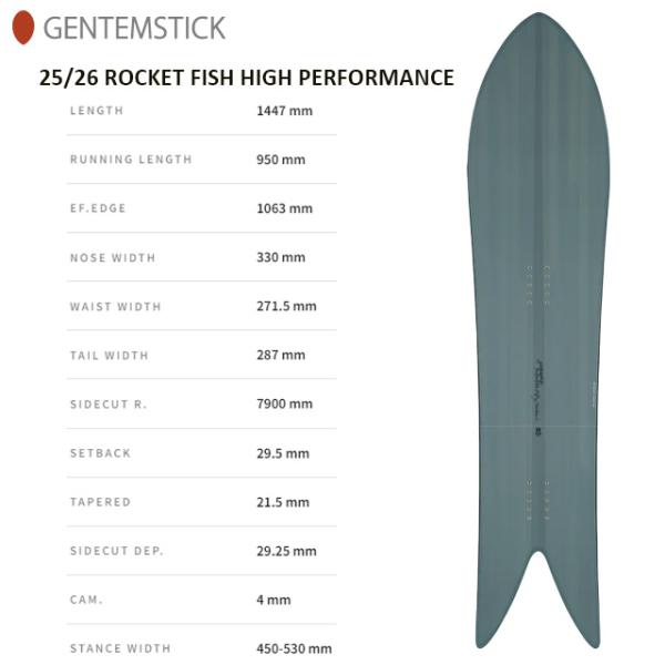 GENTEMSTICK】ゲンテンスティック【ROCKET FISH HIGH PERFORMANCE