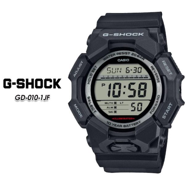 【G-SHOCK】 Gショック GD-010-1JF 【CASIO】 カシオ ジーショック 腕時計 国内正規品