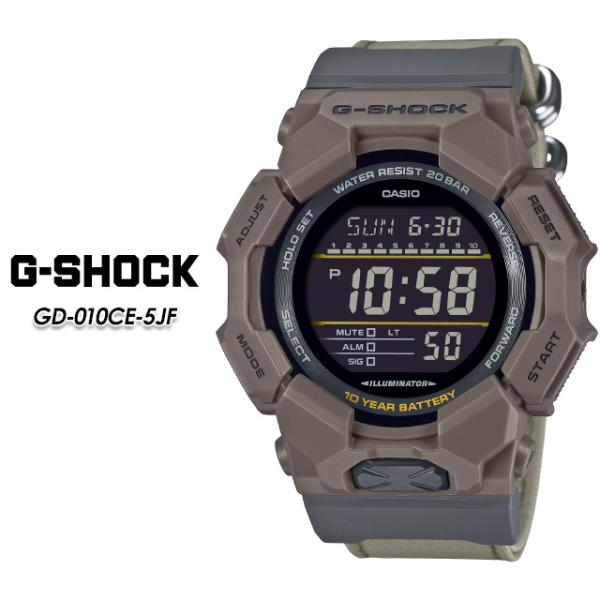 【G-SHOCK】 Gショック GD-010CE-5JF 【CASIO】 カシオ ジーショック 腕時計 国内正規品