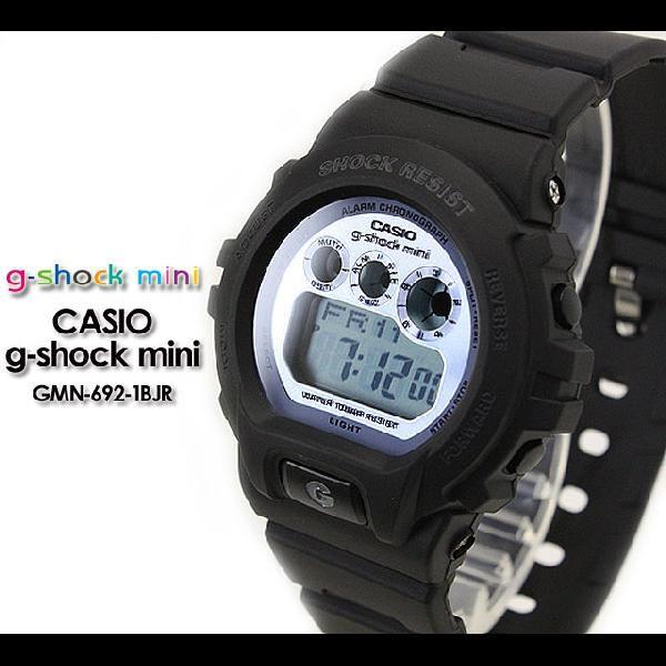 g-shock mini Gショック ミニ GMN-692-1BJR matte black : gmn-692